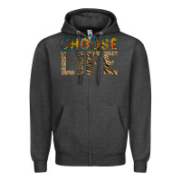 Charcoal Heather Choose life Zipper Hoodie - Bettercallsaul