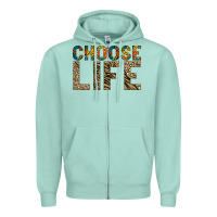 Seafoam Choose life Zipper Hoodie - Bettercallsaul