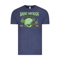 Vintage Denim saint patrick university Vintage Tee - MaliasSmallBusiness