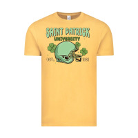 Vintage Mustard saint patrick university Vintage Tee - MaliasSmallBusiness