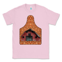 Bubblegum Pink Barn Earning Classic Tee - CowhideDigitalArt