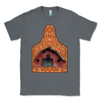 Charcoal Heather Barn Earning Classic Tee - CowhideDigitalArt