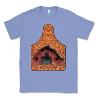 Colony Blue Barn Earning Classic Tee - CowhideDigitalArt