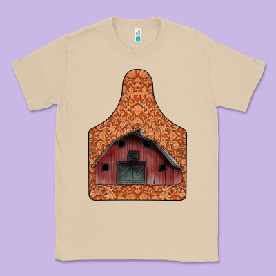Barn Earning Classic Tee Designed By Cowhidedigitalart