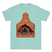 Seafoam Barn Earning Classic Tee - CowhideDigitalArt
