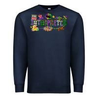 Navy interpreter mardi gras Premium Sweatshirt - CowGirlArtShop
