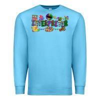 Ocean Blue interpreter mardi gras Premium Sweatshirt - CowGirlArtShop