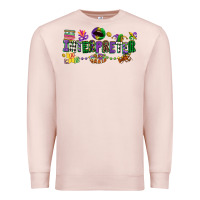 Pale Pink interpreter mardi gras Premium Sweatshirt - CowGirlArtShop