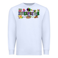White interpreter mardi gras Premium Sweatshirt - CowGirlArtShop