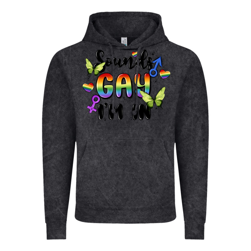 Sounds Gay I'm In Vintage Hoodie by MaliasSmallBusiness | Teevron