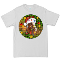 Dove Grey Christmas horse Premium Tee - Artiststas