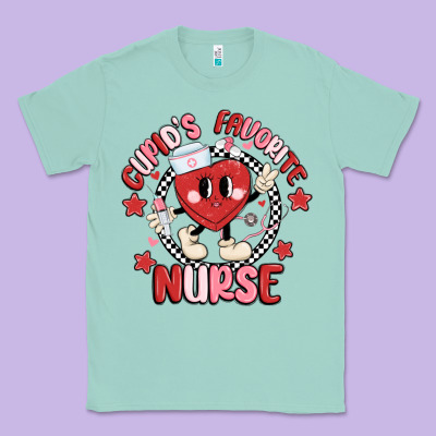 Cupids Favorite Nurse Classic Tee Designed By Maliassmallbusiness