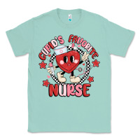 Seafoam cupids favorite nurse Classic Tee - MaliasSmallBusiness