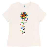Bone autism mama sunflower black Ladies Tee - JahusDesignShop