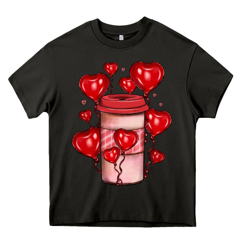 Valentines Day Coffee Heavy Core Tee by JahusDesignShop | Teevron