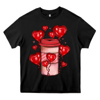 Black valentines day coffee Heavy Core Tee - JahusDesignShop