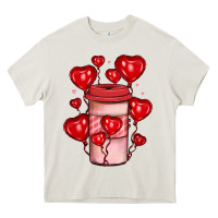 Cream valentines day coffee Heavy Core Tee - JahusDesignShop