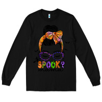 Black spooky mama Long Sleeve Tee - JahusDesignShop