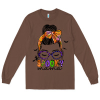 Chestnut spooky mama Long Sleeve Tee - JahusDesignShop