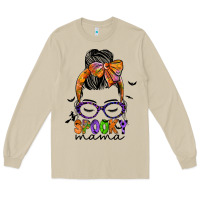 Mushroom spooky mama Long Sleeve Tee - JahusDesignShop