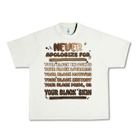 Pistachio never apologize Urban Heavy Tee - MaliasSmallBusiness
