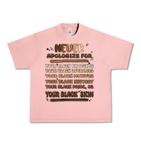 Salmon never apologize Urban Heavy Tee - MaliasSmallBusiness
