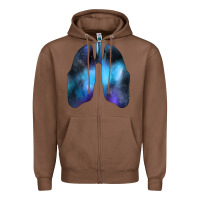 Chestnut white lungs Zipper Hoodie - Bettercallsaul
