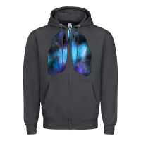Smoke white lungs Zipper Hoodie - Bettercallsaul