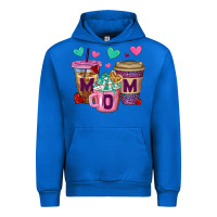 Cobalt Western Mom Coffee Cups Urban Hoodie - BundleAndBundleShop