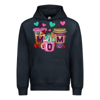 Navy Western Mom Coffee Cups Urban Hoodie - BundleAndBundleShop