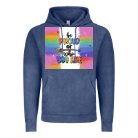 Vintage Denim be proud of who you are Vintage Hoodie - MaliasSmallBusiness