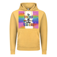 Vintage Mustard be proud of who you are Vintage Hoodie - MaliasSmallBusiness
