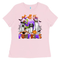 Bubblegum Pink pet all the pupkins Ladies Tee - AdoDesignShop