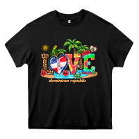 Black love dominican republic Heavy Core Tee - AdoDesignShop