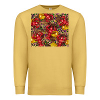 Antique Gold mardi gras crawfish Premium Sweatshirt - CowGirlArtShop
