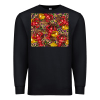 Black mardi gras crawfish Premium Sweatshirt - CowGirlArtShop