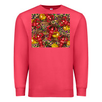 Cardinal mardi gras crawfish Premium Sweatshirt - CowGirlArtShop