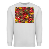 Dove Grey mardi gras crawfish Premium Sweatshirt - CowGirlArtShop