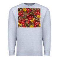 Heather Grey mardi gras crawfish Premium Sweatshirt - CowGirlArtShop
