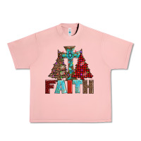 Salmon cross and christmas trees Urban Heavy Tee - AdoDesignShop