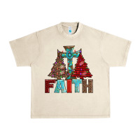 Sandshell cross and christmas trees Urban Heavy Tee - AdoDesignShop