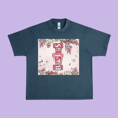 Besties Urban Heavy Tee Designed By Maliassmallbusiness