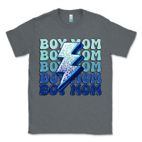 Charcoal Heather boy mom Classic Tee - MaliasSmallBusiness