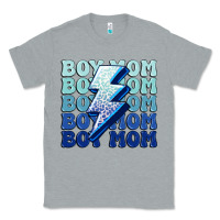 Heather Grey boy mom Classic Tee - MaliasSmallBusiness