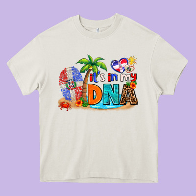 It's In My Dna Heavy Core Tee Designed By Adodesignshop
