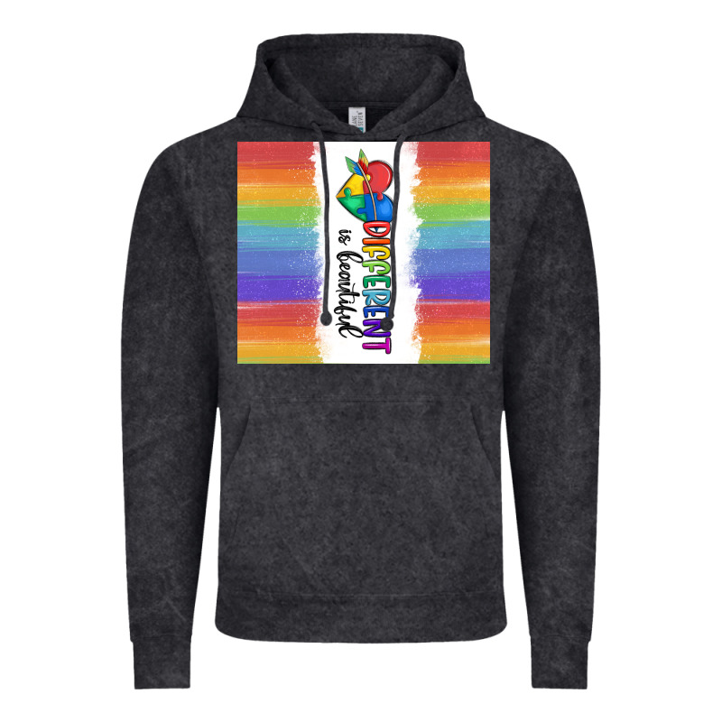 Different Is Beautiful Vintage Hoodie by MaliasSmallBusiness | Teevron