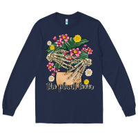 Navy the plant lover Long Sleeve Tee - MaliasSmallBusiness