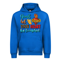 Cobalt Don't Let Your Heart Be Troupled Urban Hoodie - BundleAndBundleShop