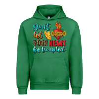 Emerald Don't Let Your Heart Be Troupled Urban Hoodie - BundleAndBundleShop