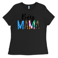 Black boy mama white Ladies Tee - JahusDesignShop